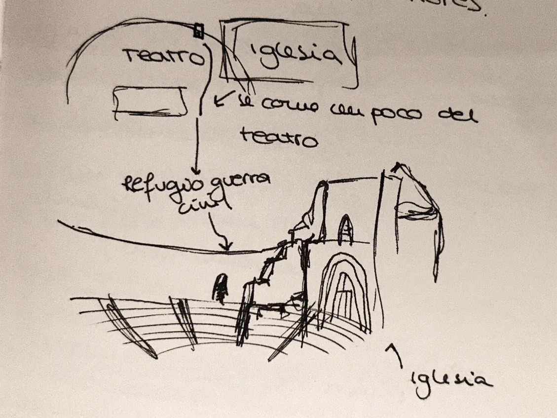 Teatro Romano e Iglesia de Santa María la Mayor — imagen 1