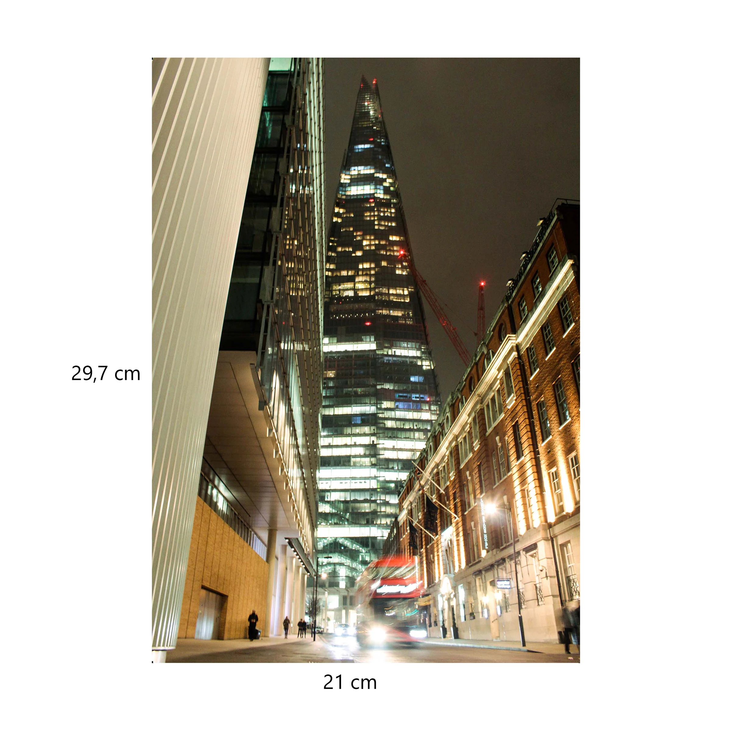 Póster Londres de Belenbuuur